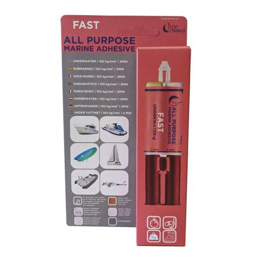 Fast all purpose marine adhesive