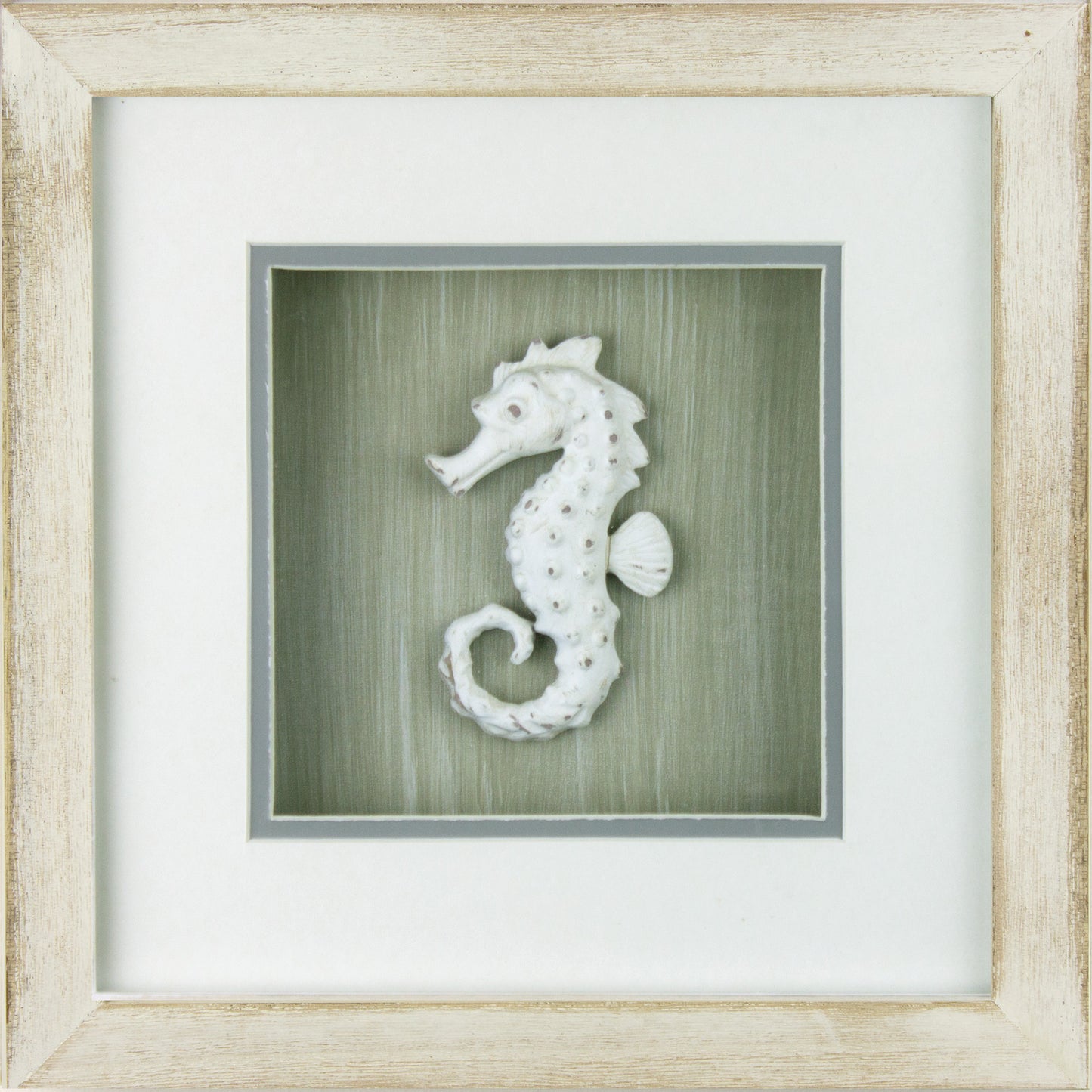 Seahorse framed décor