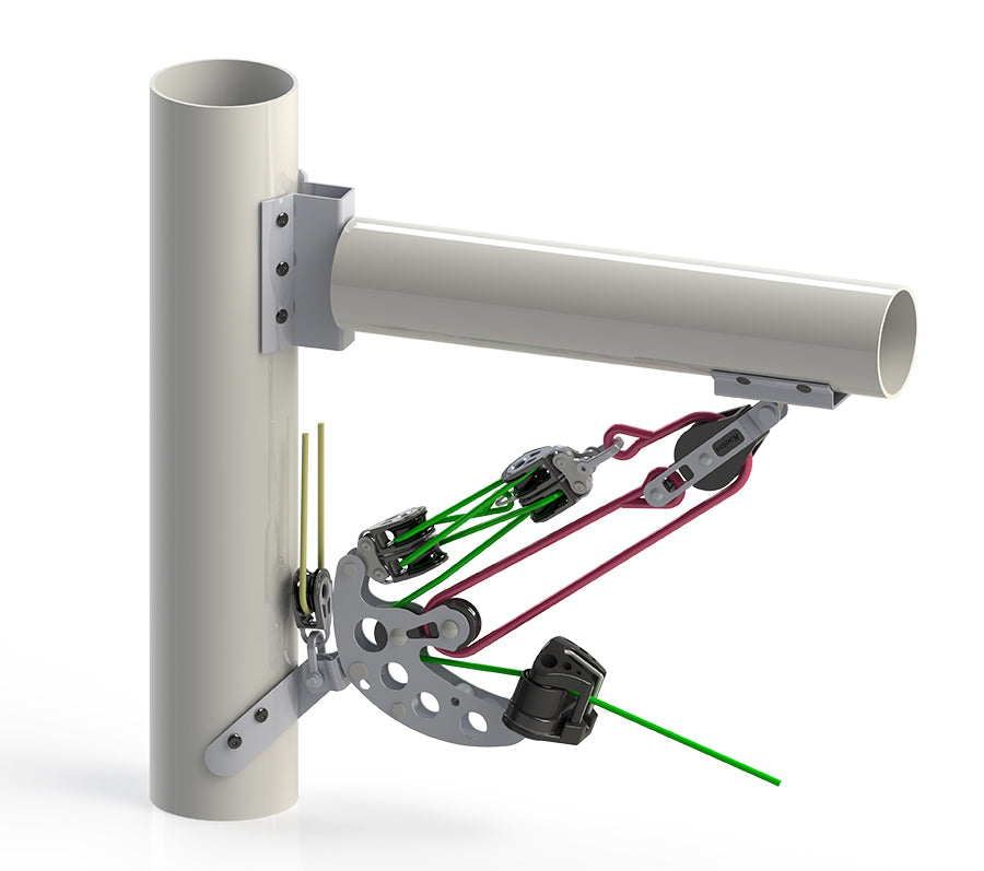 L1 ILCA Swivel vang assembly