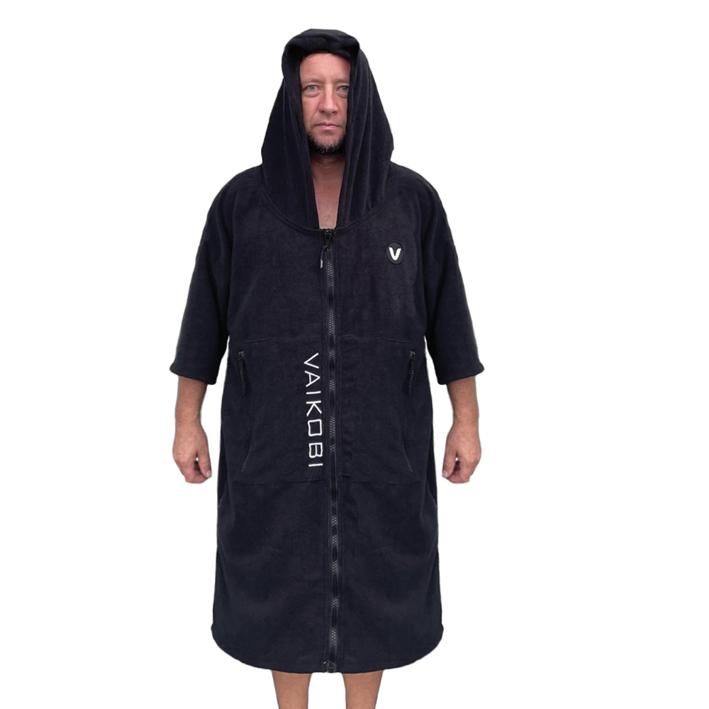Full zip hooded towel