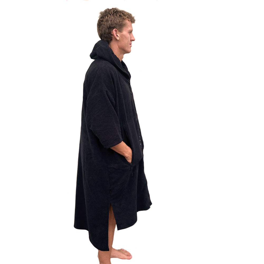 Full zip hooded towel