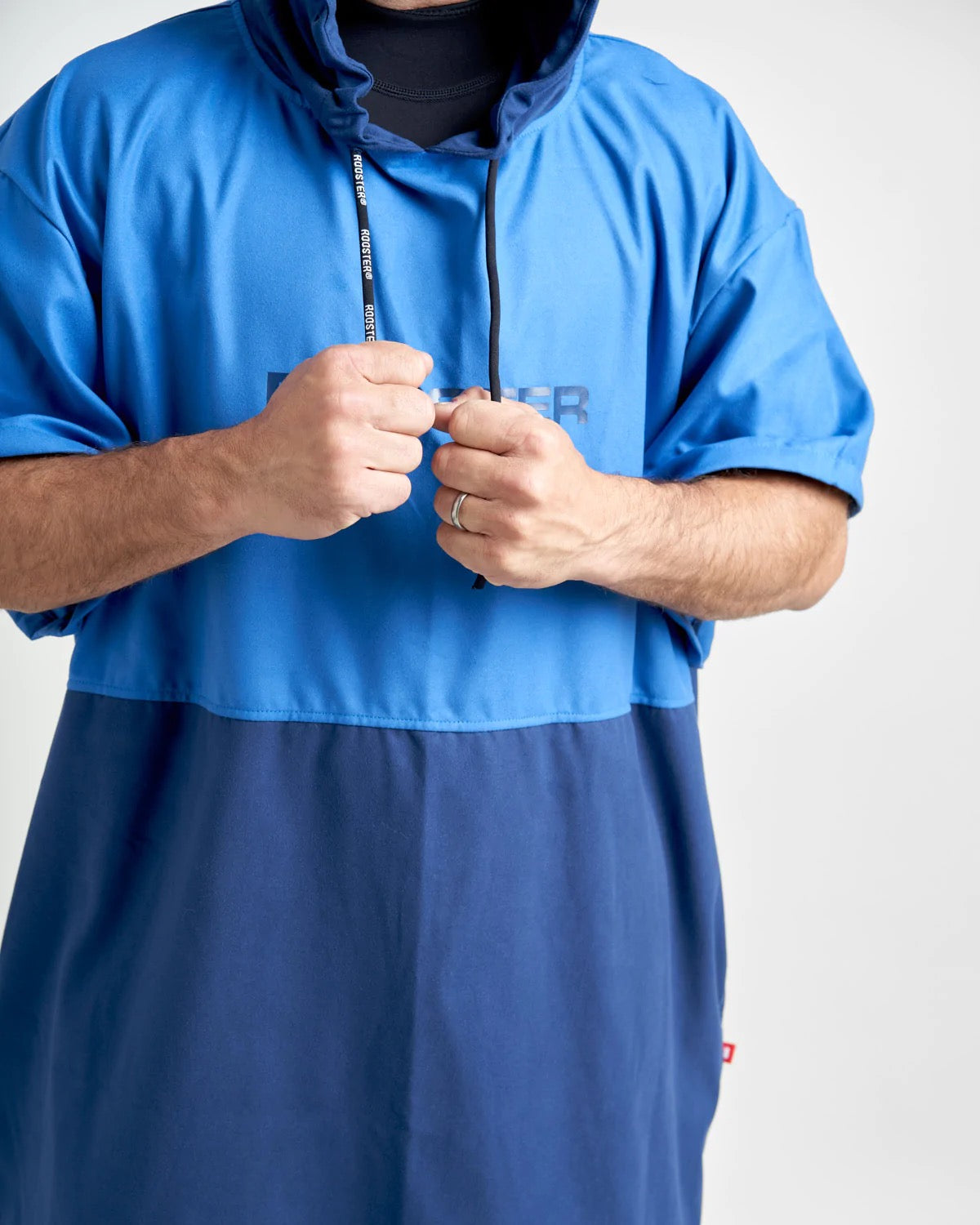 Microfibre quick dry poncho
