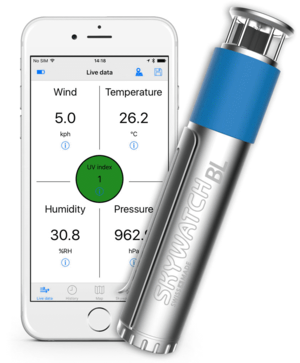 Skywatch BL500 bluetooth weather station