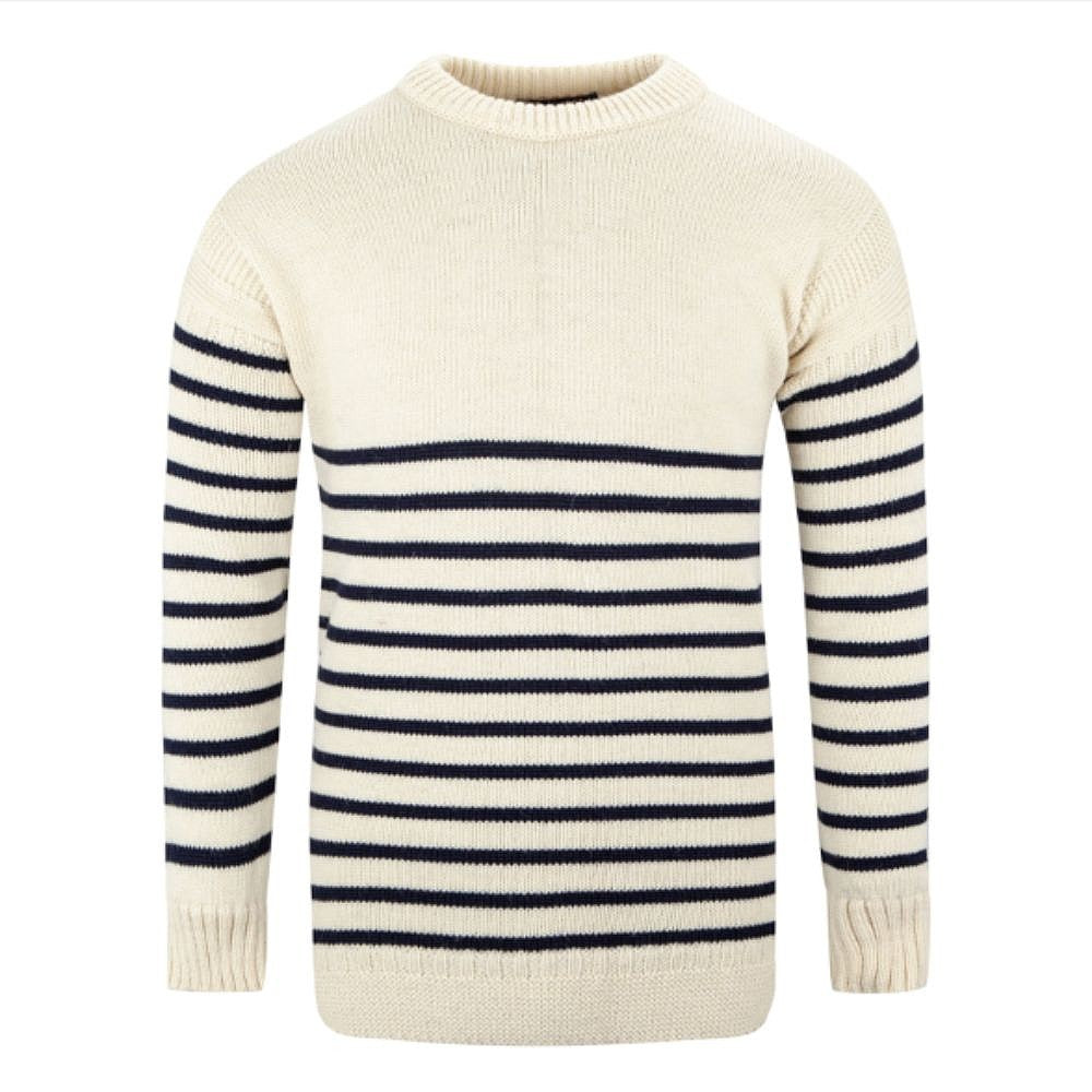 Breton 100% Wool crew sweater