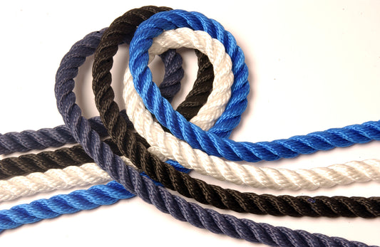 Kingfisher 3-strand multi-filament polypropylene rope - Dinghy Shack