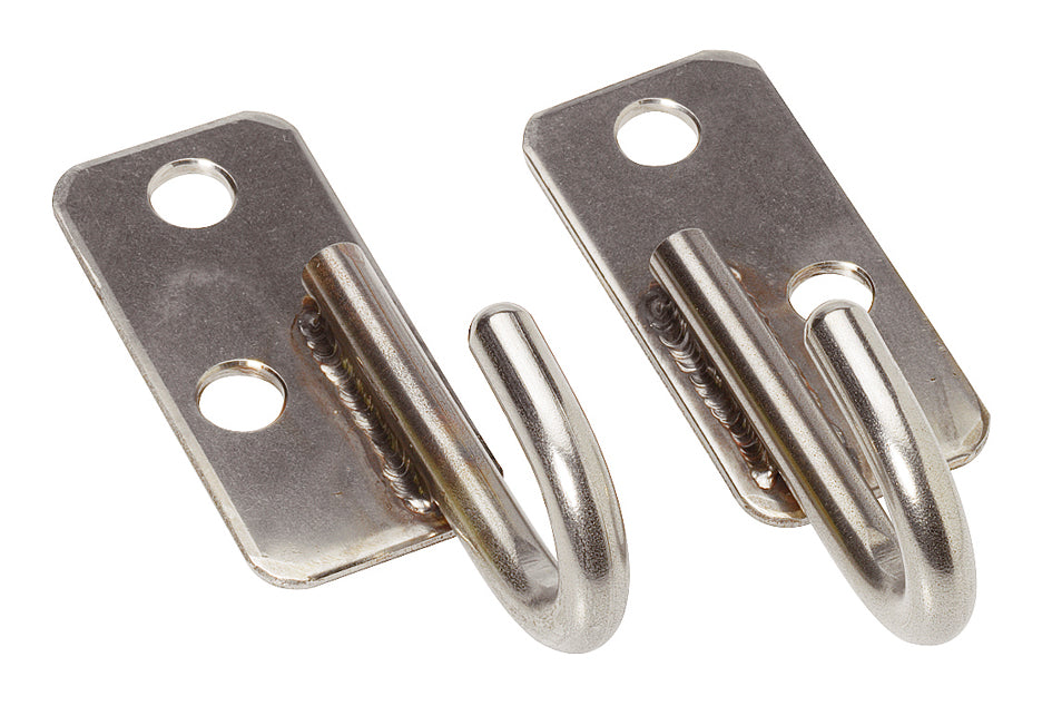 Boom fitting reefing hook pair