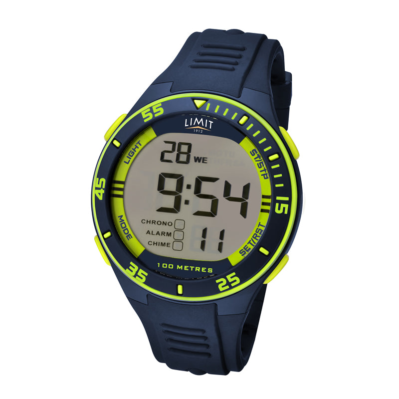 Limit digital countdown watch