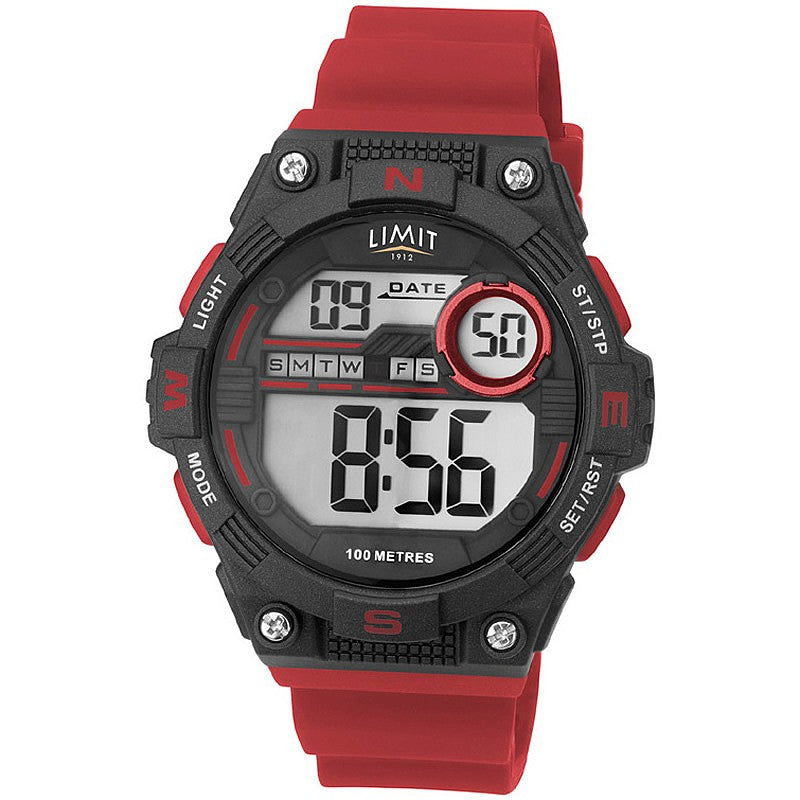 Limit digital countdown watch