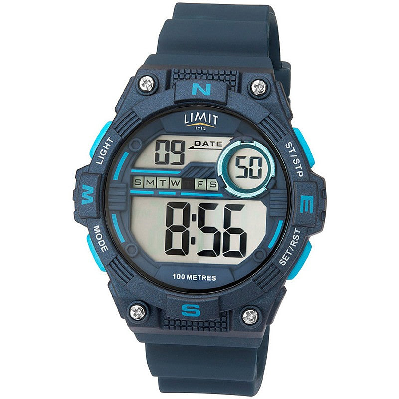 Limit digital countdown watch