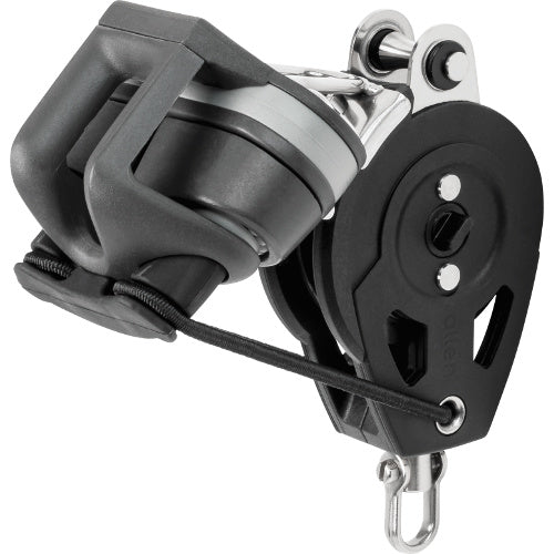 Allen Single 50mm switchable ratchet with becket and cleat - Dinghy Shack