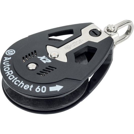 Allen 60mm X2 auto-ratchet with Wave sheave - Dinghy Shack