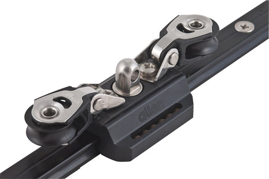 Allen Mini profile traveller car with blocks - Dinghy Shack