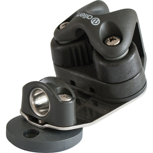 Allen Angled swivel with medium Allenite cleat - Dinghy Shack