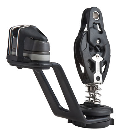 Allen Mainsheet Jammer Arm standard height with fiddle block - Dinghy Shack