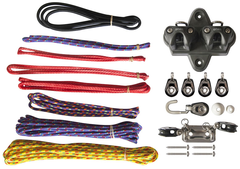 Allen Laser downhaul and outhaul pack - Dinghy Shack