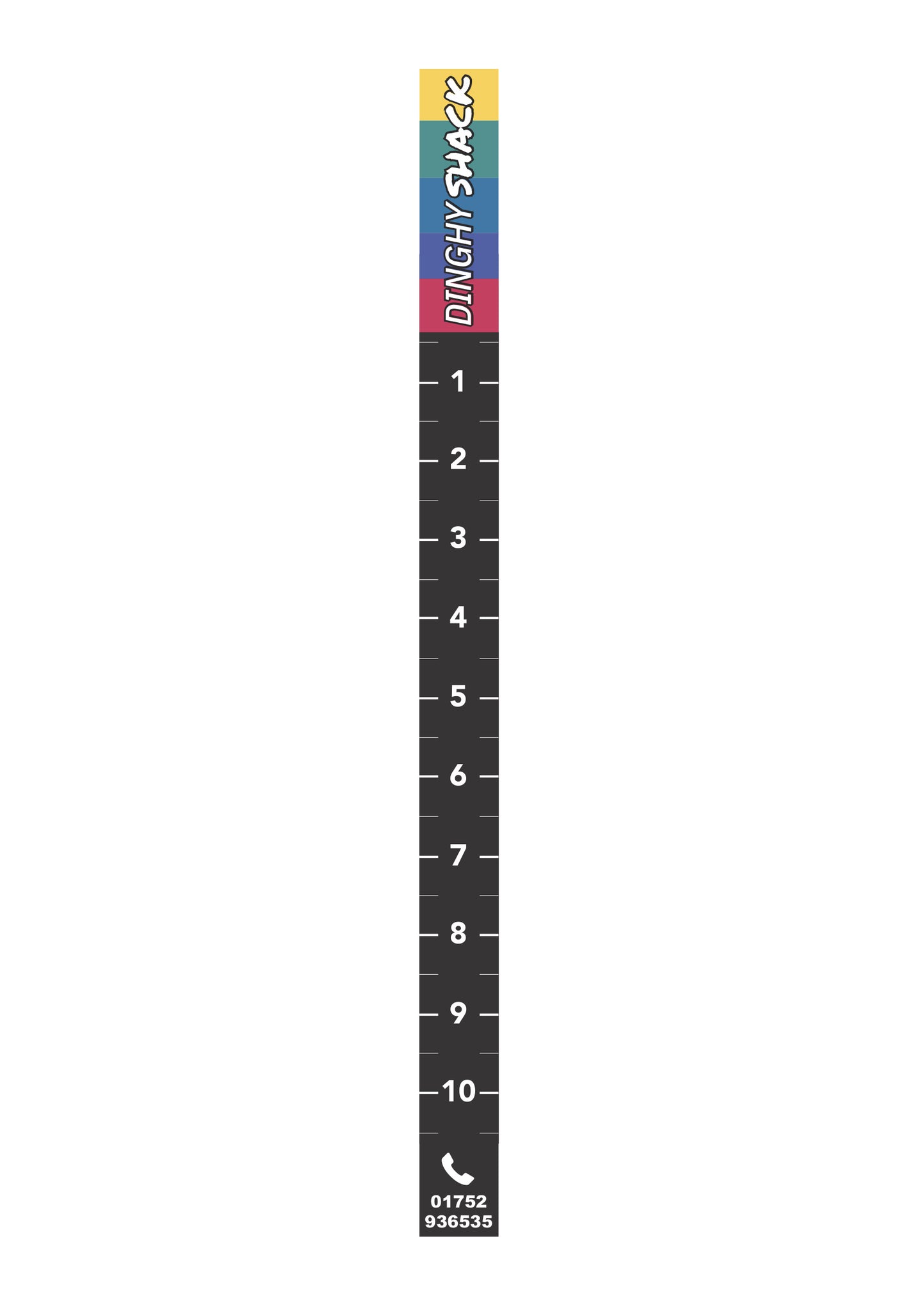 Calibration sticker