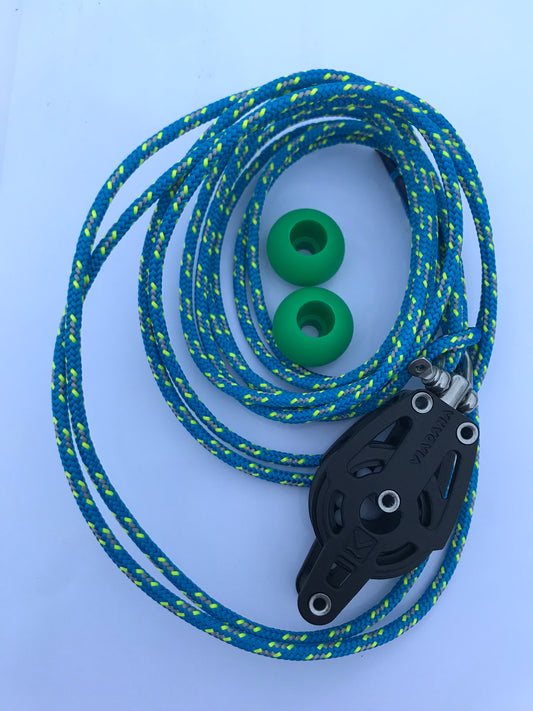 Dinghy Shack International 420 mainsheet bridle system - Dinghy Shack