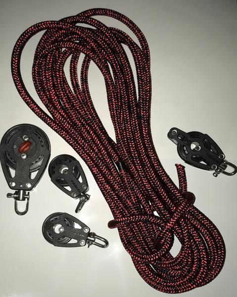 Dinghy Shack RS Vision composite mainsheet system - Dinghy Shack