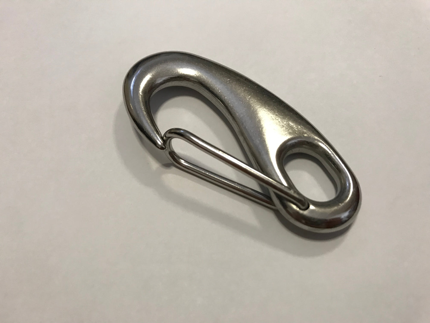 Viadana Stainless Steel 100mm Spring Hook - Dinghy Shack