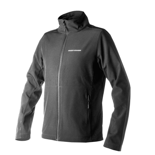 Brand soft shell jacket