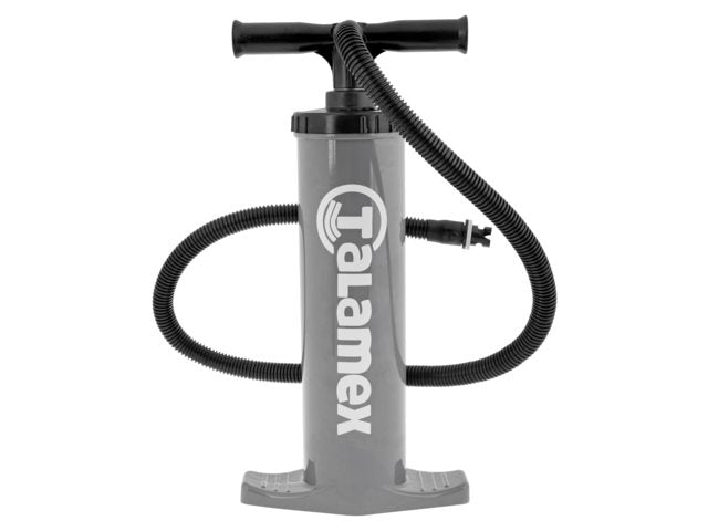 Double action hand pump