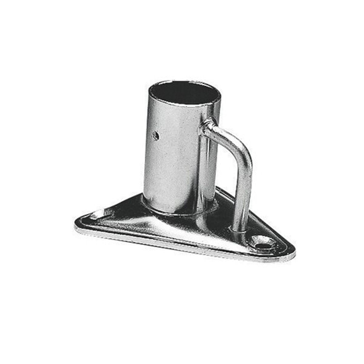 Stanchion socket with pad eye
