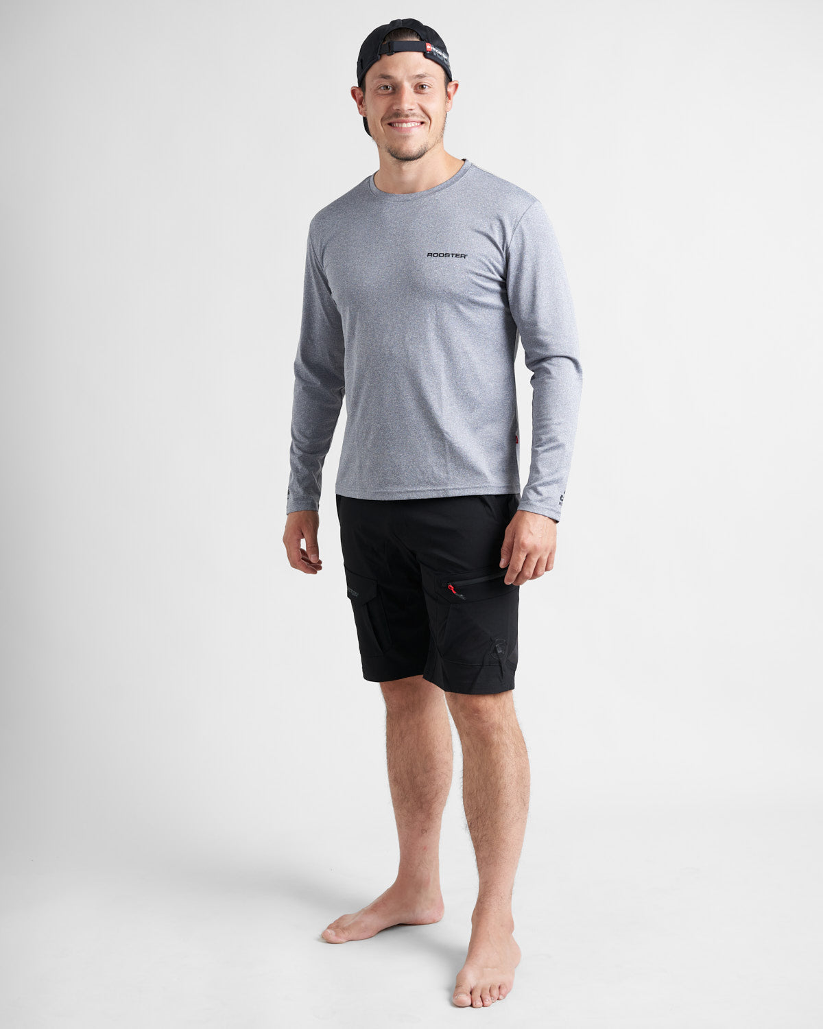 Quick dry UVF50+ tech long sleeved t-shirt