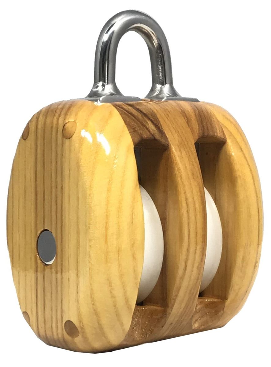 68mm wooden ash block double