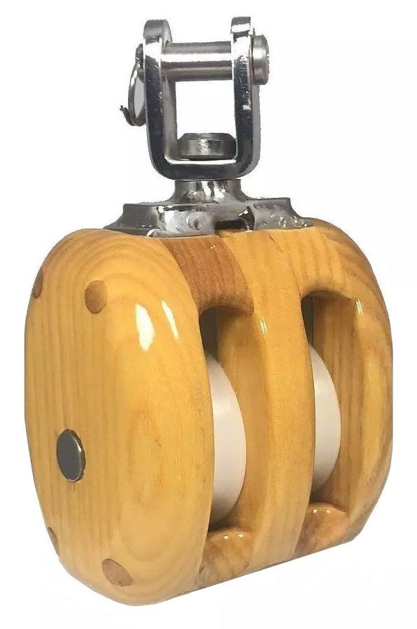 68mm wooden ash block double