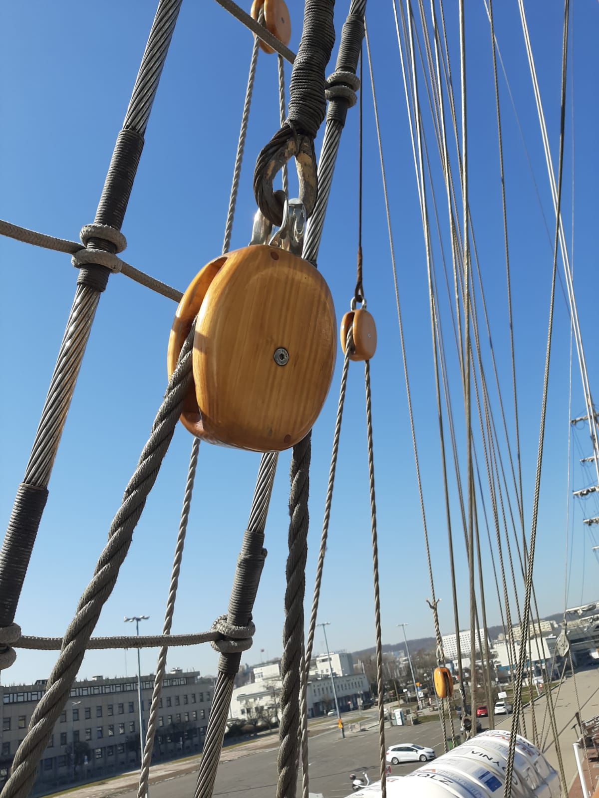 77mm wooden ash block triple