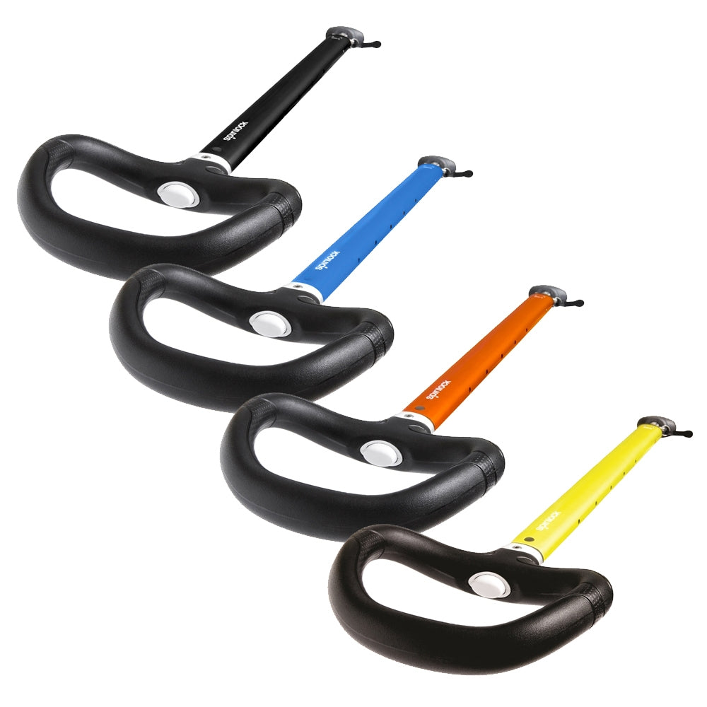 Asymmetric handle tiller extension