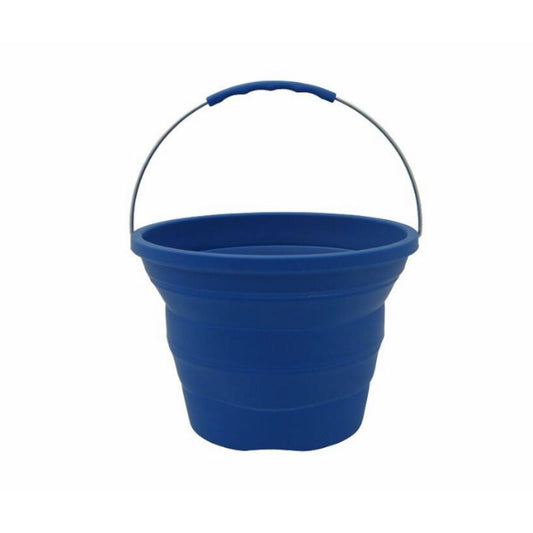 Collapsible 7 litre silicone bucket