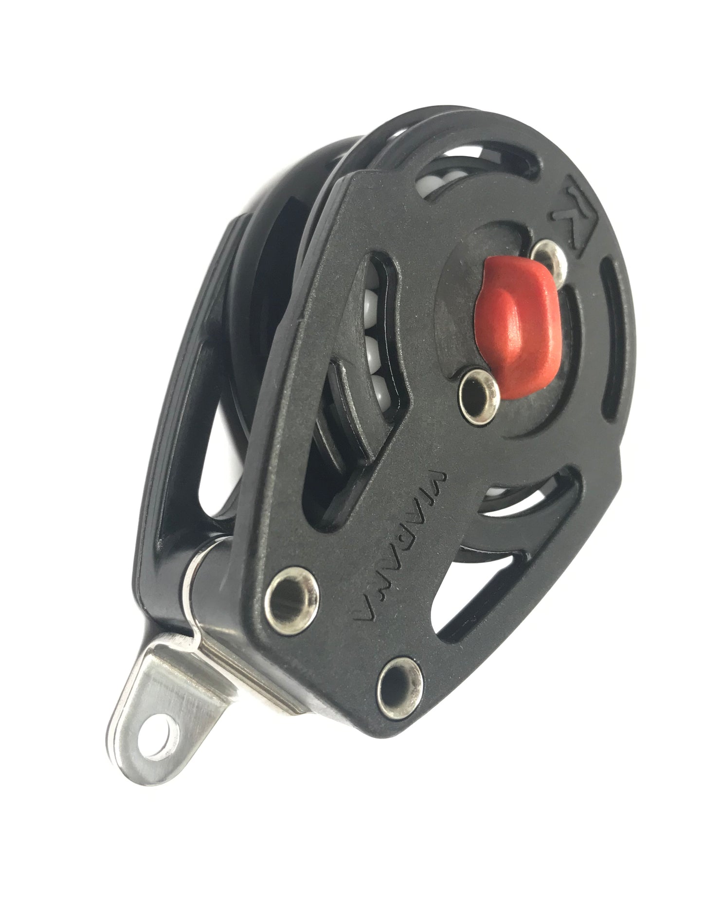 Viadana PIUMA CLIC 57mm composite ratchet cheek block - Dinghy Shack