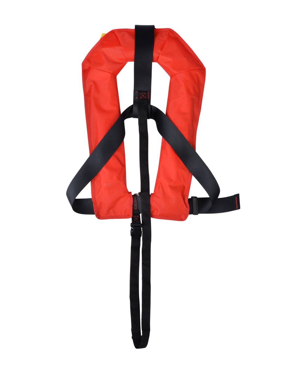 Hydro lifejacket with autoharness