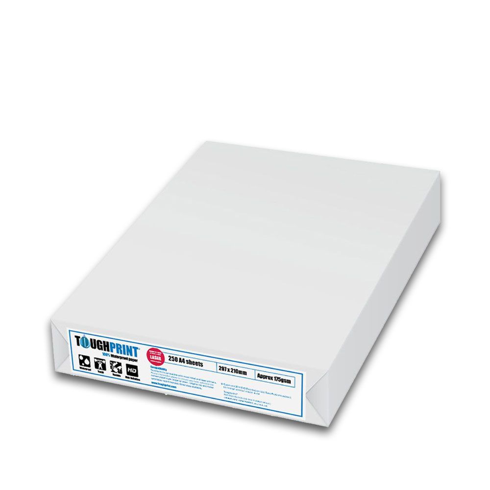 A4 waterproof paper 250 sheets - for Laserjet
