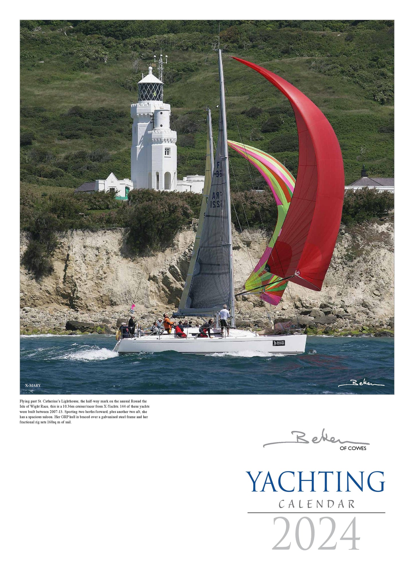 Beken of Cowes Yachting Calendar 2024