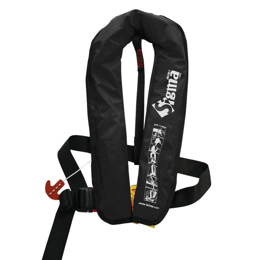 Sigma Automatic inflatable 170N lifejacket with plastic buckle