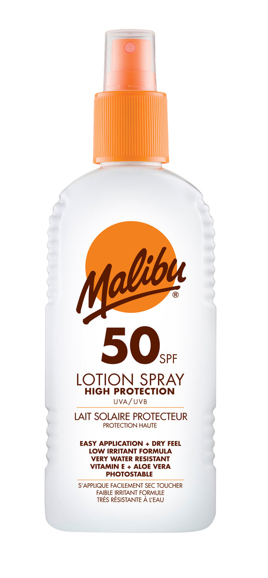 Malibu Pump action spray SPF50 - Dinghy Shack