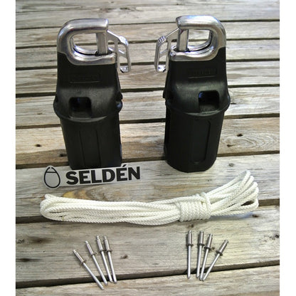 Seldén aluminium spinnaker pole kit