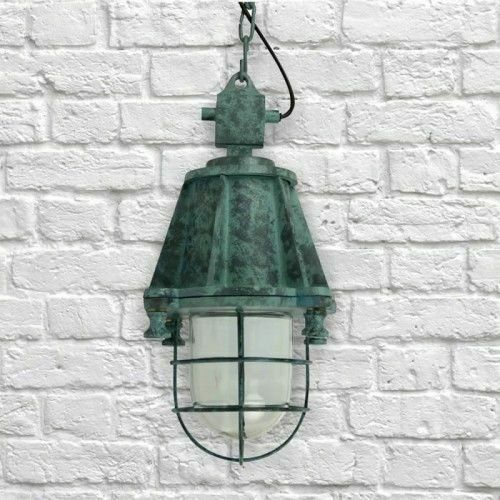 Dockyard pendant and cage decorative light