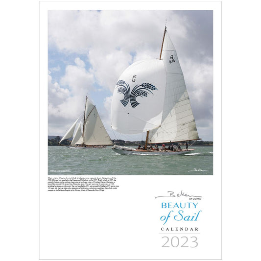 Beken of Cowes Beauty of Sail Calendar 2023