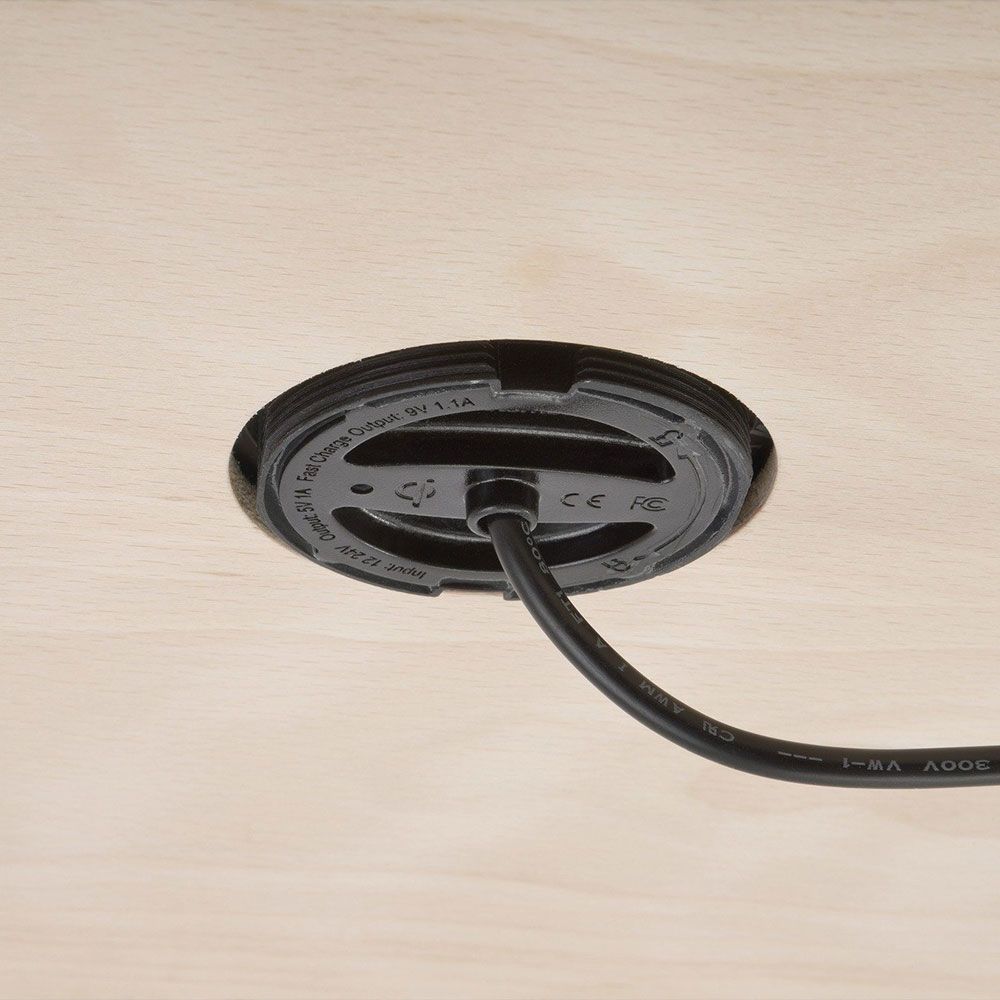 Surface, waterproof wireless charger 12/24v