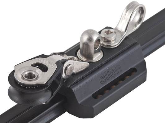 Allen Mini traveller car & block - Dinghy Shack