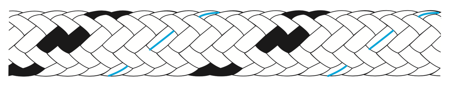 Kingfisher Braid-on-braid polyester rope - Dinghy Shack