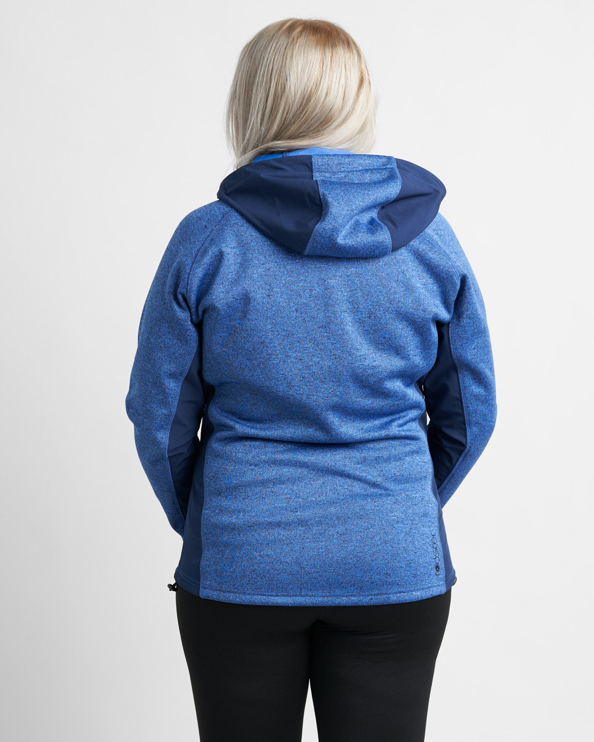 Hooded technical sweater