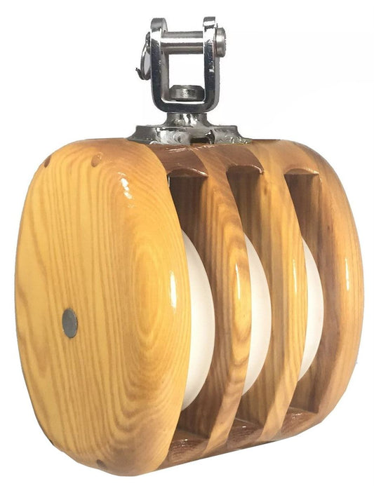 68mm wooden ash block triple